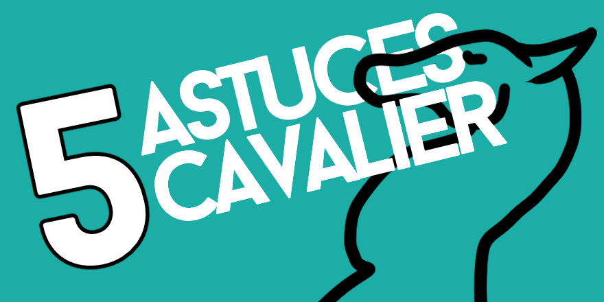 5 astuces pour cavalier